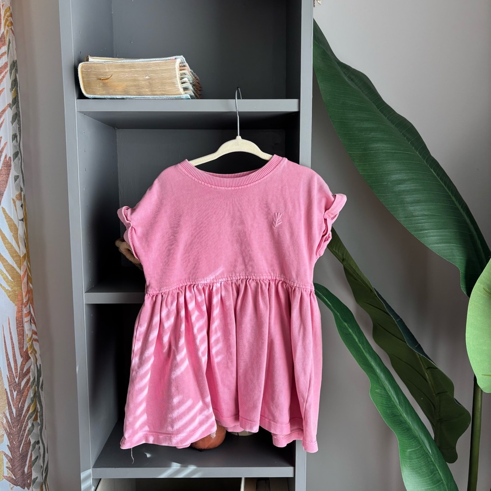 zara cotton babydoll play dress